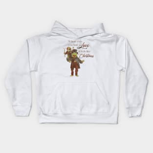 It Feels Like Christmas Kids Hoodie